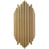 MENZZO Applique murale Lillira L22xH50cm Métal Or