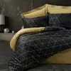Parure de lit - 129CTN64268 - 1 housse de couette 220 x 240 cm + 2 tai...