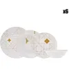 Hanah Home, Set de vaisselle, Elaina (24 pièce(s))