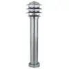 HOROZ ELECTRIC LED Tuinverlichting - Buitenlamp - Staand - RVS - E27 - Rond