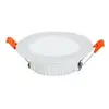 HOROZ ELECTRIC LED Downlight - Inbouw Rond 12W - Warm Wit 3000K - Mat Wit Aluminium - Ø120mm