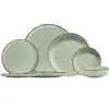 Service De Table En Porcelaine Point 24 Pièces