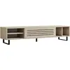 Habitat et jardin Meuble TV en bois "Safir" 160 x 40 x 35 cm - Saphir