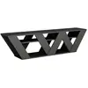 BOBOCHIC SUBLEEM Meuble télé RAVIO Anthracite  Anthracite   Moderne Rangements Fonctionnel