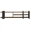 DECORATIE Meuble Tv Design Zeyna - L. 156 X H. 40 Cm - Gris Anthracite
