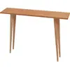 MENZZO Console style scandinave Arakiel Bois Chêne clair