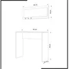 Homitis, Commode + buffet, Kiera (80 x 30 x 82 cm)