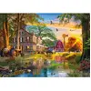 Puzzle 4000 pièces : Coucher de soleil à la ferme