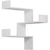 Etagère murale - EMOB - Woody Fashion - Blanc - 60 cm - 90 cm
