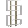 Etagère bibliothèque scandinave Rain - DECORATIE - Blanc - 6 étagères ...