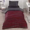 Parure de lit - 1 housse de couette 220 x 240 cm + 2 taies doreiller 6...