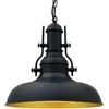 Bamyum Nota Hanglamp Zwart Van Metaal1xE27 Fitting Voor Woonkamer Deco...