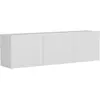 Habitat et jardin Meuble TV en bois "White" - 150 x 31 x 44 cm - Blanc