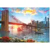 Art Puzzle Coucher de Soleil à New York Puzzle-5185