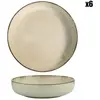 Merkloos / Sans marque Asir - Kom Set (6 Stuks) - Room - 15 x 15 x 4,5 cm