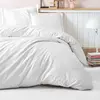 Parure de lit - 129CTN63618 - 1 housse de couette 220 x 240 cm + 2 tai...