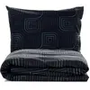 Parure de lit - 129CTN64619 - 1 housse de couette 220 x 240 cm + 2 tai...