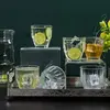 Asir - Glazenset (6 stuks) - Transparant - 8,5 x 8,5 x 8,7 cm