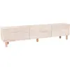 Meuble TV en bois "Alvin" - 180 x 31 x 42 cm - Beige