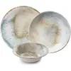 Asir - Dinerset (18-delig) - Beige - 25 x 25 x 3 cm