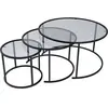 Skye Decor, Table basse, Aurum Trio Coffee Table Set (80 x 43 x 80 cm)