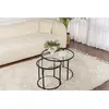 Skye Decor, Table basse, Aurum Coffee Table Set (60 x 43 x 60 cm)