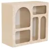 Console à niches en aggloméré Liva beige