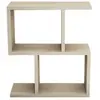 CALICOSY - Bout de canapé L45 cm - ZET - Travertin-Travertin