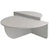 Tables basses Orion - 60x90x30cm - lot de 2 - blanc