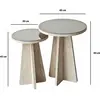 Skye Decor, Table basse, Luna Angular Side Table Set (2 Pieces)