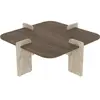 Hanah Home, Table basse, Poalla Coffee Table (90 x 35 x 90 cm)