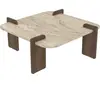 Hanah Home, Table basse, Afrolli Coffee Table (90 x 35 x 90 cm)