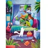 Magnolia Fille et Chats 7051