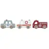 Little Dutch Lot de 3 véhicules de secours en bois