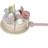 Little Dutch Houten verjaardagstaartje Pink FSC