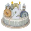 Little Dutch Verjaardagstaart Blauw FSC