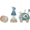 Little Dutch Coffret 3 jeux d'éveil en bois FSC Forest Friends