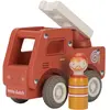Camion de pompiers 1er âge en bois