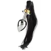 Black Hair Pony Tail Rosebud