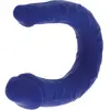 Mini Double gode U-Shape 11 x 3.1cm Bleu  
