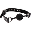 Taboom - Silicone Ball Gag - Bondage / SM Gags and muzzles Zwart