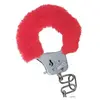 ToyJoy Menottes fourrure Erotic Rouge