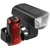 AXA Dwn 30 Lux Set - LED Fietslampjes Voor en Achter - Fietsverlichting USB Oplaadbaar