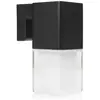 Smartwares Zwarte Outdoor Wandlamp - Duurzame led - aluminium behuizing - OOL-50016