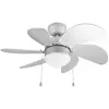 Tristar Ventilateur de plafond VE-5810 50 W 76 cm Argenté