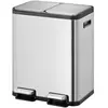 EKO EcoCasa II Splitted 2 x 30 Litres Inox Mat