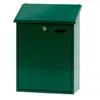 CERTEO V-part - Wandbrievenbus Sebastian - Galvanized steel Powder Coated - groen - Brievenbus