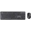 Trust TKM-350 (DE, Sans fil), Clavier, Noir