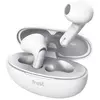 Écouteurs Bluetooth - Trust - Yavi - In Ear - 23H Autonomie - Réduction Bruit ENC - Blanc