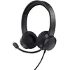 Trust HS-260 Over Ear headset Computer Kabel Stereo Zwart